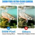 thumbnail image 4 of 5″ Portable Underwater Fishing Camera – 220° Wide-Angle IR Night Vision,8000mAh Battery,IP65 Waterproof,100ft Cable, 4 of 7
