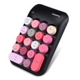 thumbnail image 2 of Teclado Mofii X910 2.4G Teclado inalámbrico Teclado numérico Portátil 18 teclas Contabilidad financiera Teclado de oficina Negro (mezcla de colores) Mofii Teclado, 2 of 6