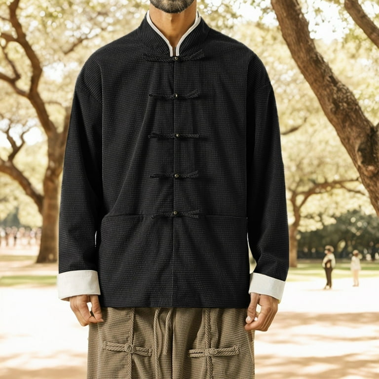 Mens Jacket Fall,Traditional Chinese Clothing Long Sleeved