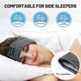 thumbnail image 2 of Headphones Bluetooth Headband, Wireless Music Sleeping Headphones Sports Headband Noise Cancelling Bluetooth Sleep Mask for Sleeping, Workout, Jogging, Yoga, Insomnia, Air Travel, Meditation, 2 of 8