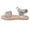 Gold, variant on Wovix Women's Sandals Bling Rhinestone Dressy Platform Ankle Buckle Sandals Indoor Outdoor Shoes Gold 35