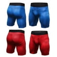 thumbnail image 3 of Maxcozy Men's Compression Sport Shorts Quick-dry Elasticity Tight Fitness Short Pants, 3 of 5