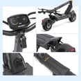 thumbnail image 7 of Ausom - L2 Max Foldable Electric Scooter w/ 56 mi Max Operating Range & 31 mph Max Speed, 1000W Motor, 287 lbs Max Load - Dark Gray, 7 of 7