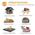 thumbnail image 7 of K&H Pet Products Lazy Cup Pet Bed Tan/Mocha Large 20 Inches, 7 of 7