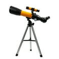 thumbnail image 1 of Graflsoa 90X High-Power Refractor Telescope for Beginners with 5x24 Finder Scope, Compass, and Tripod - Orange (Model F36050G), 1 of 6