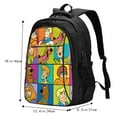 thumbnail image 5 of Scooby-Doo Scooby Large Travel Laptop Backpack With Usb Charging Port Business Computer Bag For Men Women College Backpacks, 5 of 7