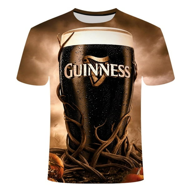 Camiseta Con Estampado De Festival De Cerveza Para Hombres Divertida Novedad O-Cuello Manga Corta Verano Unisex Moda Callejera Ropa Top