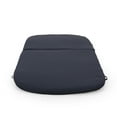 thumbnail image 7 of Noble House Waverly Outdoor Chaise Lounge Cushions (Set of 2) in Navy Blue, 7 of 7