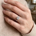 thumbnail image 6 of Pompeii 3 1/3Ct Asscher Cut & Diamond Engagement Ring in White, Yellow, or Rose Gold, 6 of 6