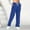 Blue, variant on SIYUDAN Women'S Pants Casual Pants Women Pink Adult Pants Women Womens Lounge Pants Women High Waisted Pants With Pockets Summer Pants