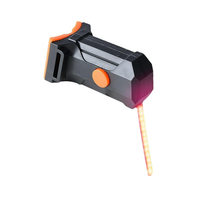 Luz Trasera de Bicicleta, Luz LED para Bicicleta, Luz de Advertencia Portátil, Luz Trasera para Bicicleta de Adulto, Lámpara de Advertencia para Equip luz rosa