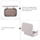 thumbnail image 4 of Caja de almacenamiento de jabón, contenedor de almacenamiento de jabón portátil, estante para jabón doméstico, 1 ud., 4 of 6