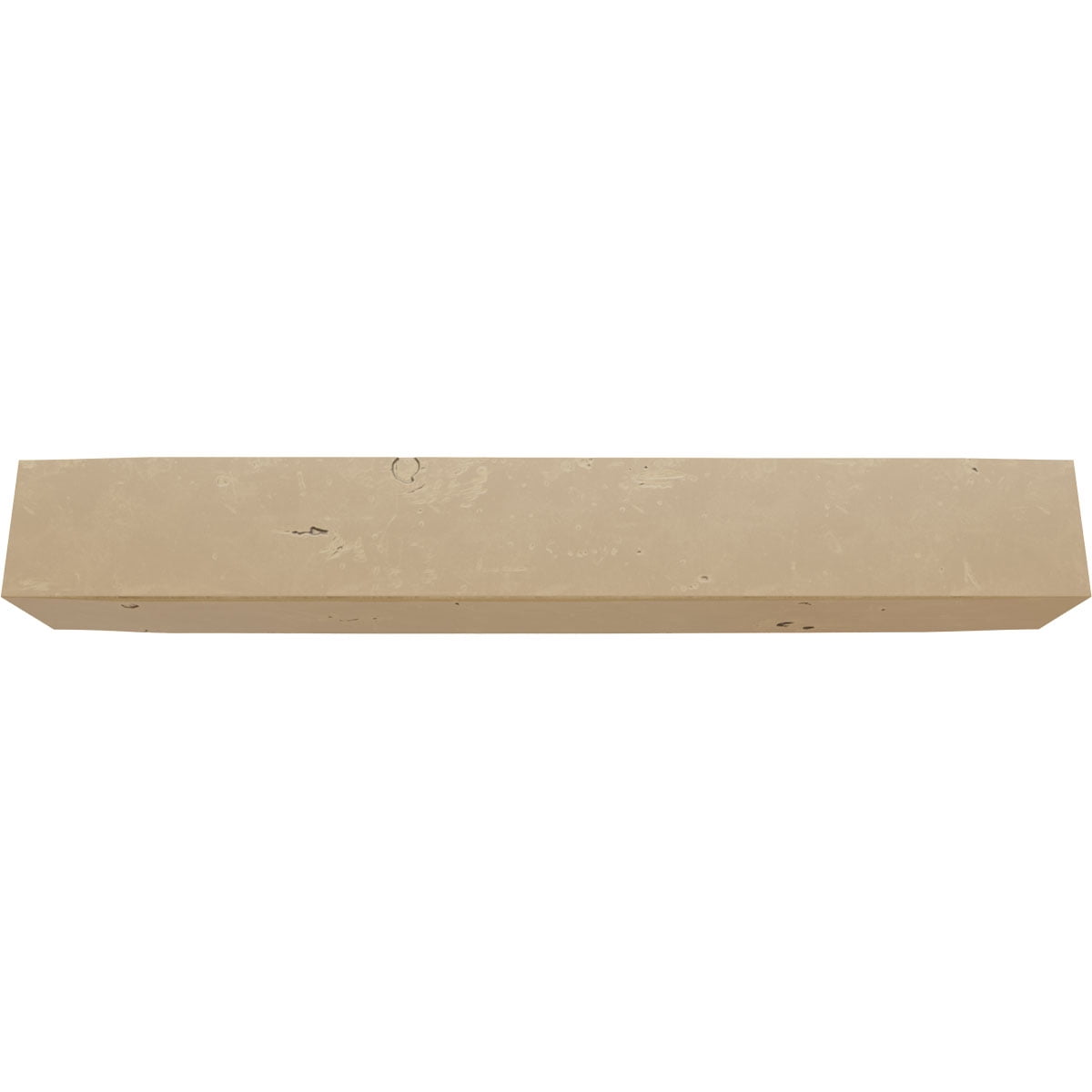 6"W x 6"H x 16'L 3-Sided (U-beam) Knotty Pine Endurathane Faux Wood Ceiling Beam, Natural Pine