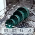 thumbnail image 6 of Onader 8 Piece Serving Bowls with Lid, Ceramic Mixing Bowls Set of 4, Food Storage Container for Soup Salad Meat Pasta Cereal Leftover, Microwave & Dishwasher Safe - Green, 6 of 10