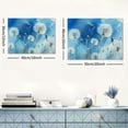 thumbnail image 6 of Acheng Dandelion Canvas Wall Art Flower Wall Decor Vintage Floral Print Painting Modern Living Room Decor Frame 20x16inch, 6 of 6