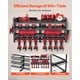 thumbnail image 4 of Organizador de herramientas eléctricas para montaje en pared VEVOR de 4 capas con 8 soportes para ta, 4 of 8