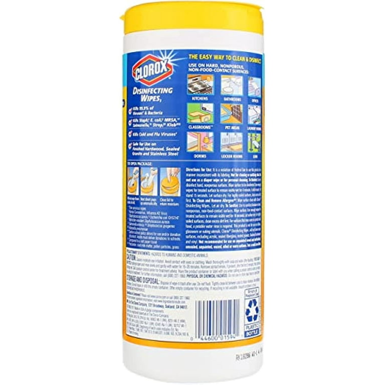 Clorox Disinfecting Wipes Cotton Blind Duster at