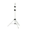 thumbnail image 1 of WANBO Wanbo Universal Projector Stand - Adjustable 3-Section Tripod, 30-170cm Height, 360° Rotation, Durable Metal Construction, Portable & Space-Saving Design, White, 1 of 6
