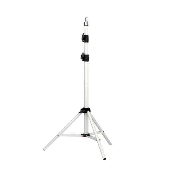 WANBO Wanbo Universal Projector Stand - Adjustable 3-Section Tripod, 30-170cm Height, 360° Rotation, Durable Metal Construction, Portable & Space-Saving Design, White