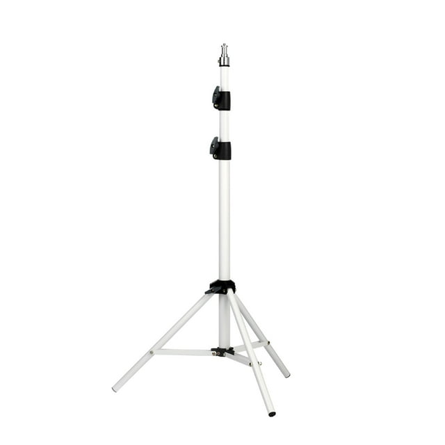 WANBO Wanbo Universal Projector Stand - Adjustable 3-Section Tripod, 30-170cm Height, 360° Rotation, Durable Metal Construction, Portable & Space-Saving Design, White