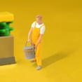 thumbnail image 4 of Figuras de personas de resina 1/87 Yotijar Micro paisaje Amarillo, 4 of 9