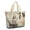 Sea Turtle Starfish, variant on Tote Bag for Women - Sea Turtle Starfish Shoulder Bag - Large Utility Work Duffle Bag with Zipper Handbag for Travel, Work, Sprots