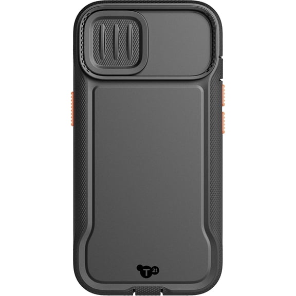 Tech21 Evo Max case for iPhone 15 - Compatible with MagSafe - Impact Protection Case - Lanyards Included - Black