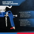 thumbnail image 3 of HILTEX 31229 Air Texture Gun with 1.32 Gallon Hopper, 3 Nozzles: 4.0mm, 6.0mm, 8.0mm, Drywall Texture Sprayer for Stucco Mud or Popcorn on Walls and Ceiling, Knockdown, Spray Gun with Handle, 3 of 5