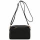 thumbnail image 1 of Bolso bandolera pequeño FashionPuzzle con triple cremallera negro Talla unica, 1 of 5