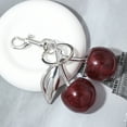 thumbnail image 4 of YANONELRY Keychain Cherry Bag Charms Purse: Key Chains Women Cute - Car Keyrings Leather Handbags - Fashion Enthusiasts, 4 of 7