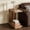 Brown, variant on Fnova End Table Narrow Side Tables Modern Wooden Sofa Table with Storage Shelf, Farmhouse Bedside Table, Easy Assembly, Corner Table, Drink Table for Living Room, Bedroom, Nightstand