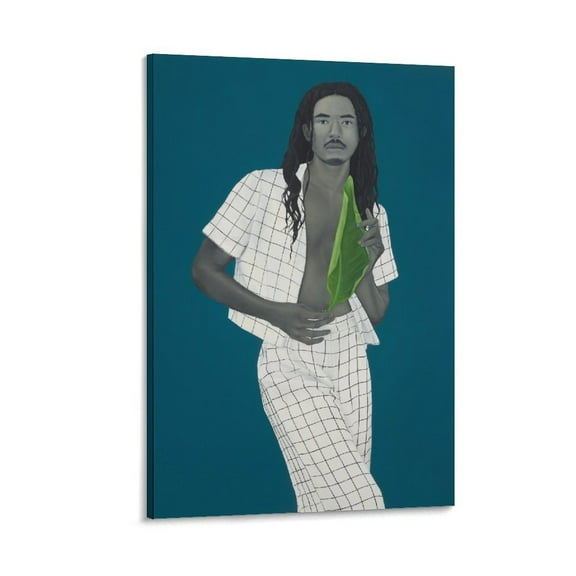 Amy Sherald-The Lesson of The Falling Leaves ( 2017) Picture Print Canvas Poster Wall Paint Art Posters Decor Modern Home Artworks Gift 12x18inch(30x45cm)
