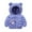 Blue, variant on TAIAOJING Toddler Boy Girl Down Puffer Jacket Zip Up Kids Baby Boys Girls Winter Down Coats Cute Bear Ears Coats With Hoods Cartoon Lightweight Outwear Thermal Coat Parka 2-3 Years