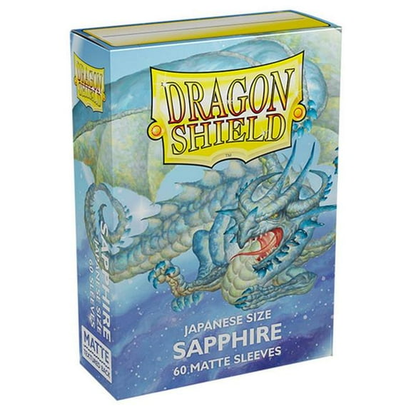 Dragon Shield Japanese Deck Protector Matte Sapphire Card Accessories