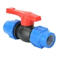 thumbnail image 4 of Garden Accessories,4Pcs PE Straight Ball Shutoff Valve Ball Valve Enhanced Durability, 4 of 8
