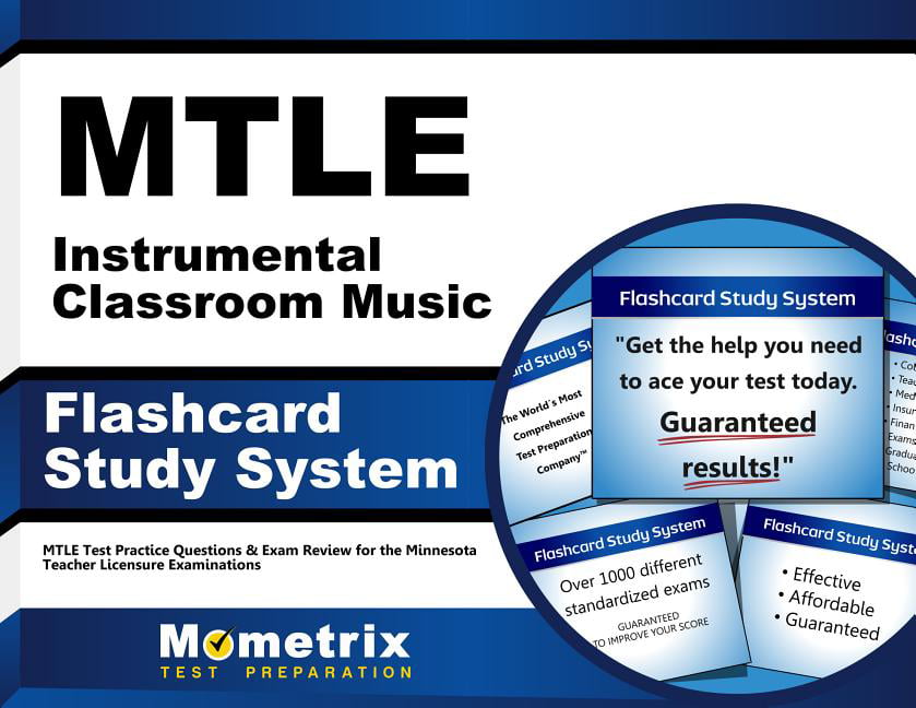Mtle Instrumental Classroom Music Flashcard Study System: Mtle Test