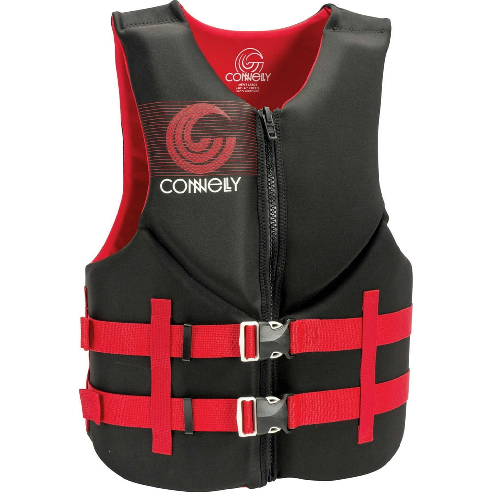Connelly Men's CGA Promo Red Neoprene Life Vest Large