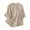 Khaki, variant on Conairie Linen Shirts for Womens Half Sleeve Mandarin Collar Blouses Solid Color Vintage Loose Summer Tops Khaki M