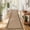 Brown-Wave, variant on Ivalue 2'x 6' Hallway Runner Rug Non Slip Carpet Runners Jute Look Kitchen Rug for Hallways Bedroom Entryway Laundry Room