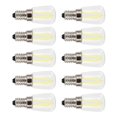 thumbnail image 5 of 10 Pack E14 LED Bulbs 1.5W Small Screw Light Bulbs Warm White Energy Saving for Chandelier Ceiling Wall Desk Lamps Clear Glass AC110V Superior Brightn, 5 of 5