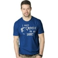 thumbnail image 2 of I Have Greece On My Shirt Funny Pun Geography Country Tee (Heather Royal) - XXL, 2 of 4
