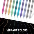 thumbnail image 5 of Paper Mate InkJoy Gel Metallic Pens, Medium Point (0.8mm), Assorted, 3 Count, 5 of 10