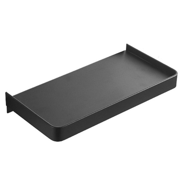 Bathroom Shelf Phone Storage Rack Shelves(Black)