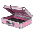 thumbnail image 4 of Cerradura de Medicamentos Grande, Caja de Seguridad para Medicamentos de Aleación de Aluminio para el Hogar y Viajes, Caja de Seguridad para Medicamentos, Medicina y Dinero, Rosa, 4 of 7