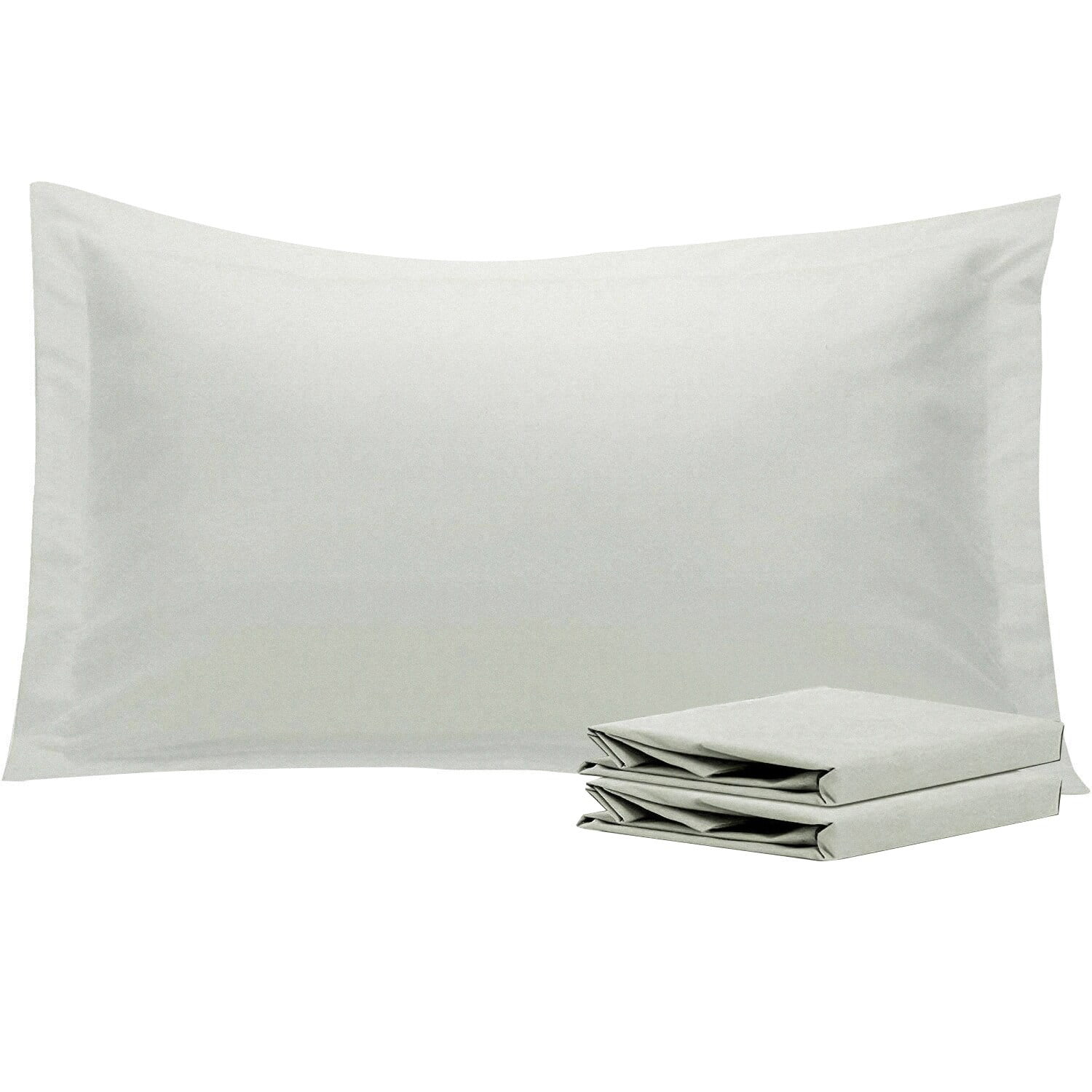 Details about   Microfiber 2 Piece Pillow Shams King Queen Standard Ultra Soft Cushion Cover 