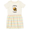 thumbnail image 3 of Inktastic I Belong to Jesus Girls Toddler Dress, 3 of 5