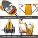 thumbnail image 5 of Mochila Impermeable Ligera FENGDONG 35L para Viaje, 5 of 6