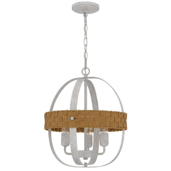FX-3816-3 Cal Lighting Barton - 3 Light Chandelier In Contemporary Style-17.88 Inches Tall and 14.75 Inches Wide