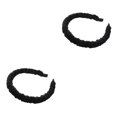 thumbnail image 4 of Diadema Jumpingount Moda Coreana Hecho a Mano Negro 2Conjunto, 4 of 6