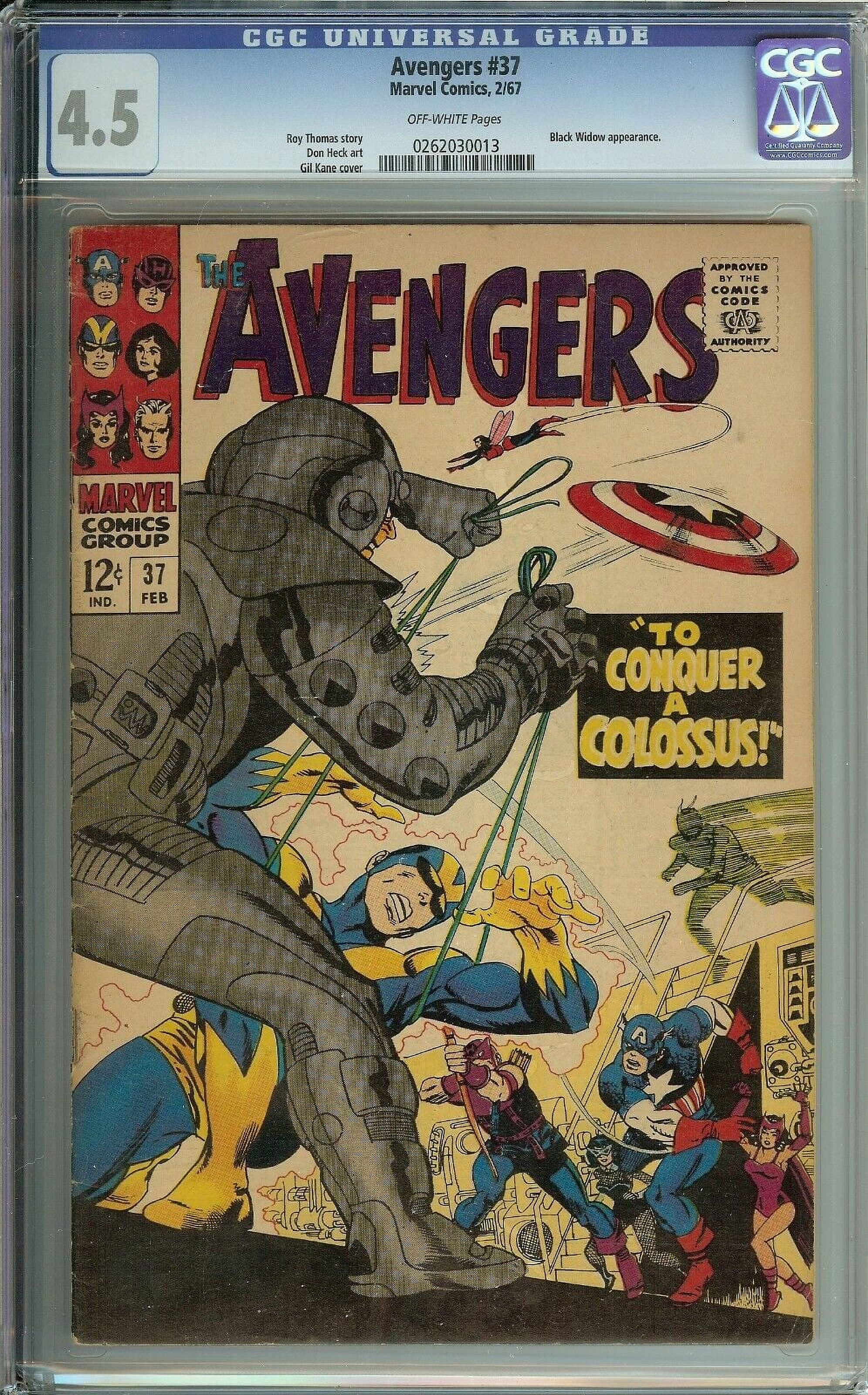 Avengers #37 CGC 4.5